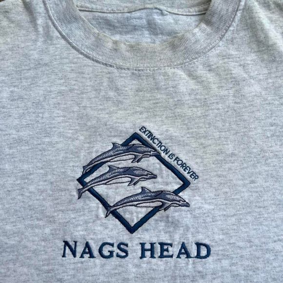 VINTAGE NAGS HEAD DOLPHIN EXTINCTION TEE - Picture 2 of 3